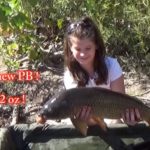 Olivia with a new PB common carp
